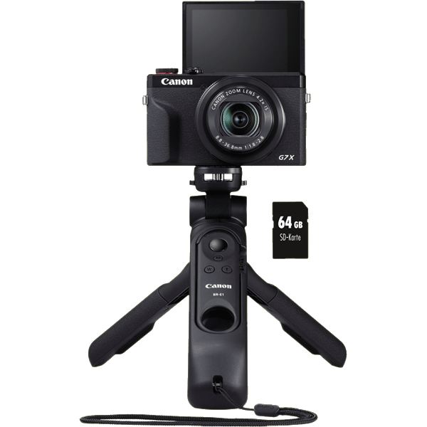 Canon PowerShot G7X Mark III schwarz Vlogger Kit kaufen bei top-foto.de