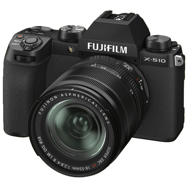 Fujifilm X-S10 + Fujifilm 18-55/2,8-4 AF XF R LM OIS Fujinon für Fujifilm X-Mount kaufen bei top-foto.de