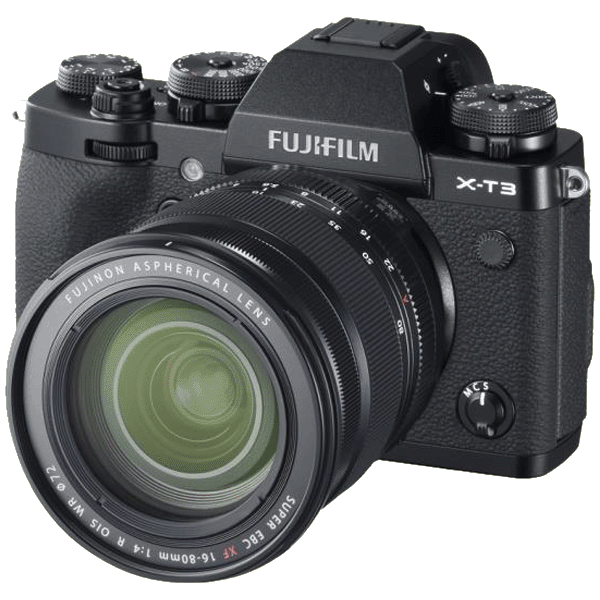 Fujifilm X-T3 schwarz (inkl. Fujifilm EF-X8 Aufsteckblitz) + Fujifilm 16-80/4,0 AF XF R OIS WR Fujinon für Fujifilm X-Mount kaufen bei top-foto.de