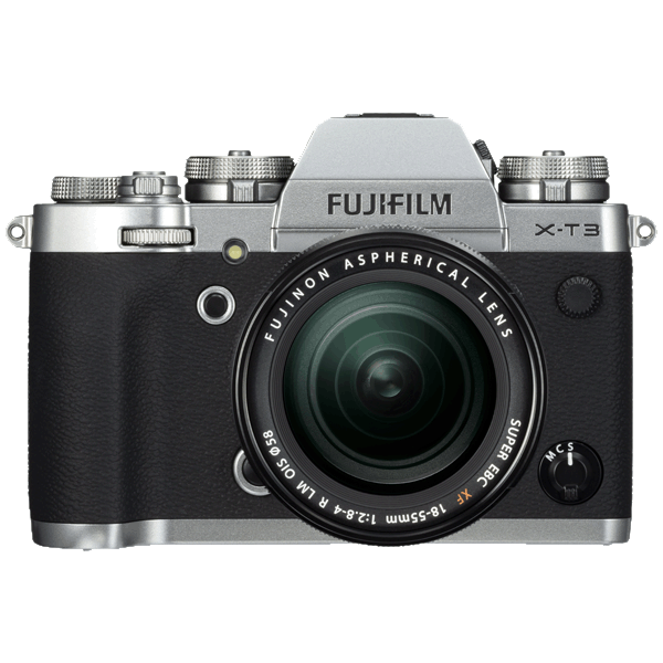 Fujifilm X-T3 silber (inkl. Fujifilm EF-X8 Aufsteckblitz) + Fujifilm 18-55/2,8-4 AF XF R LM OIS Fujinon für Fujifilm X-Mount kaufen bei top-foto.de