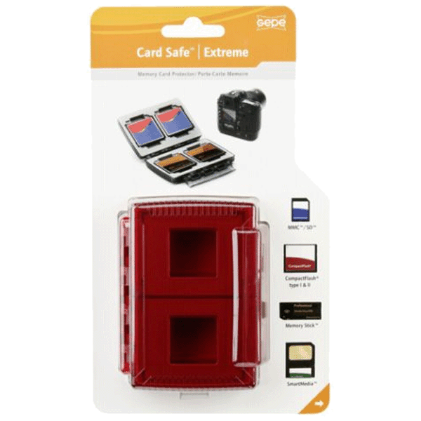 Gepe CardSafe Extreme rosso (rot) kaufen bei top-foto.de