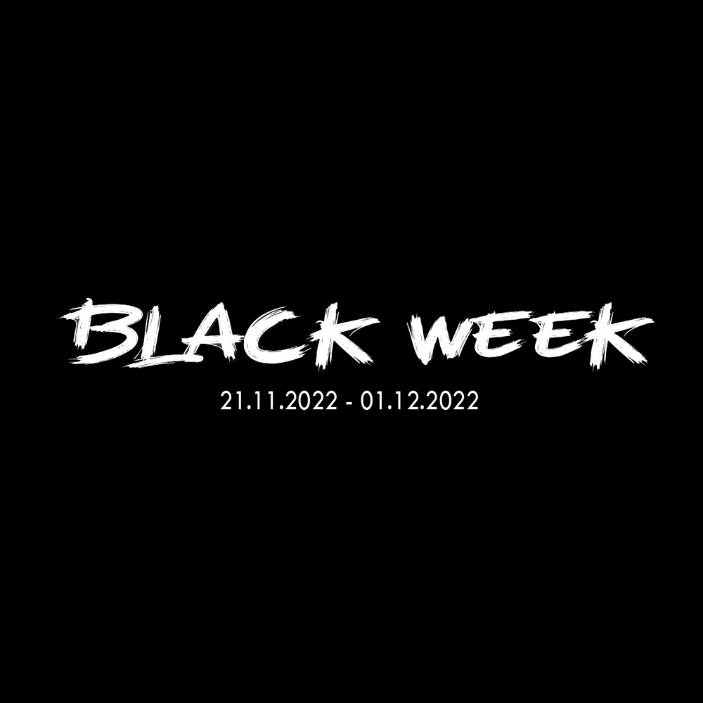 Profitieren Sie während der Black Week von spannenden, exklusiven und täglich wechselnden Angeboten! (21.11.2022 bis 01.12.2022)
