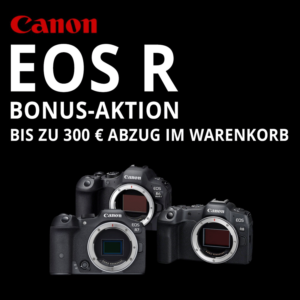 Jetzt teilnehmenden Canon Aktionsartikel kaufen und bis zu 300,00  Sofortrabatt erhalten (01.10.2024 bis 31.10.2024)