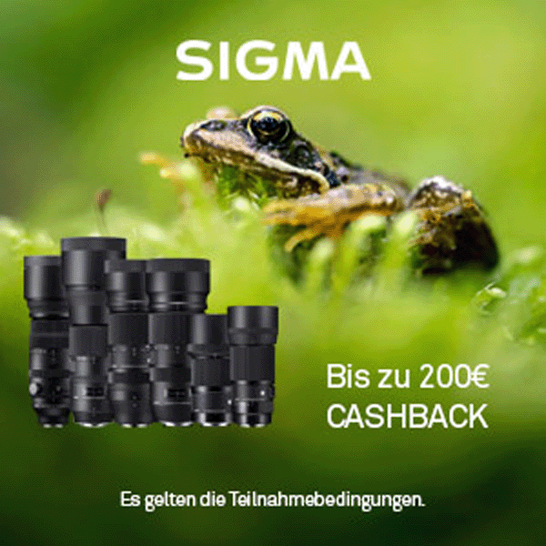 Jetzt teilnehmenden Sigma Artikel kaufen und bis zu 200,00 € CashBack erhalten (01.04.2023 bis 31.05.2023)