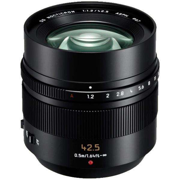 Panasonic 42,5/1,2 Leica AF DG Nocticron ASPHERICAL Power OIS für MicroFourThirds kaufen bei top-foto.de