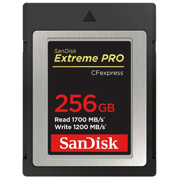 SanDisk 256GB Extreme Pro CFexpress-Speicherkarte (Schreiben: 8000x/ 1200MB/s, Lesen: 11333x/ 1700MB/s) kaufen bei top-foto.de