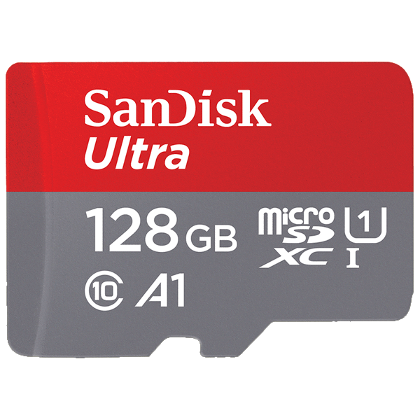 SanDisk 128GB Ultra 120MB/S microSDXC-Speicherkarte (Class 10, UHS-I/ U1, A1, 800x/ 120MB/s), inklusive SD-Adapter kaufen bei top-foto.de