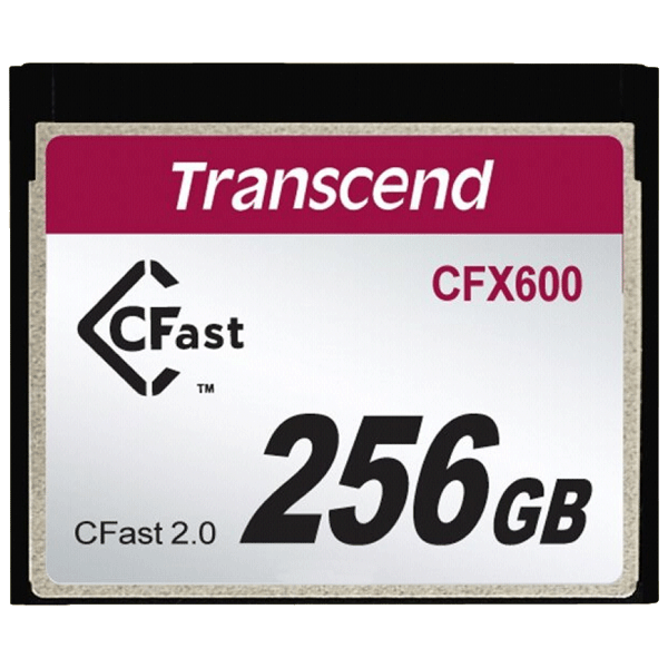 Transcend 256GB CFX600 CFast-Speicherkarte (CFast 2.0/ Lesen: 3433x/ 515MB/s/ Schreiben: 1066x/ 250MB/s) kaufen bei top-foto.de